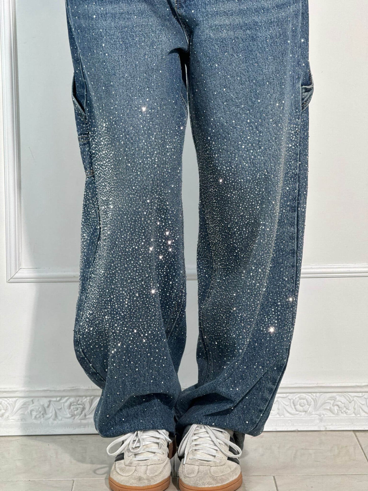 Gertrud - Stilfulde jeans med glitter