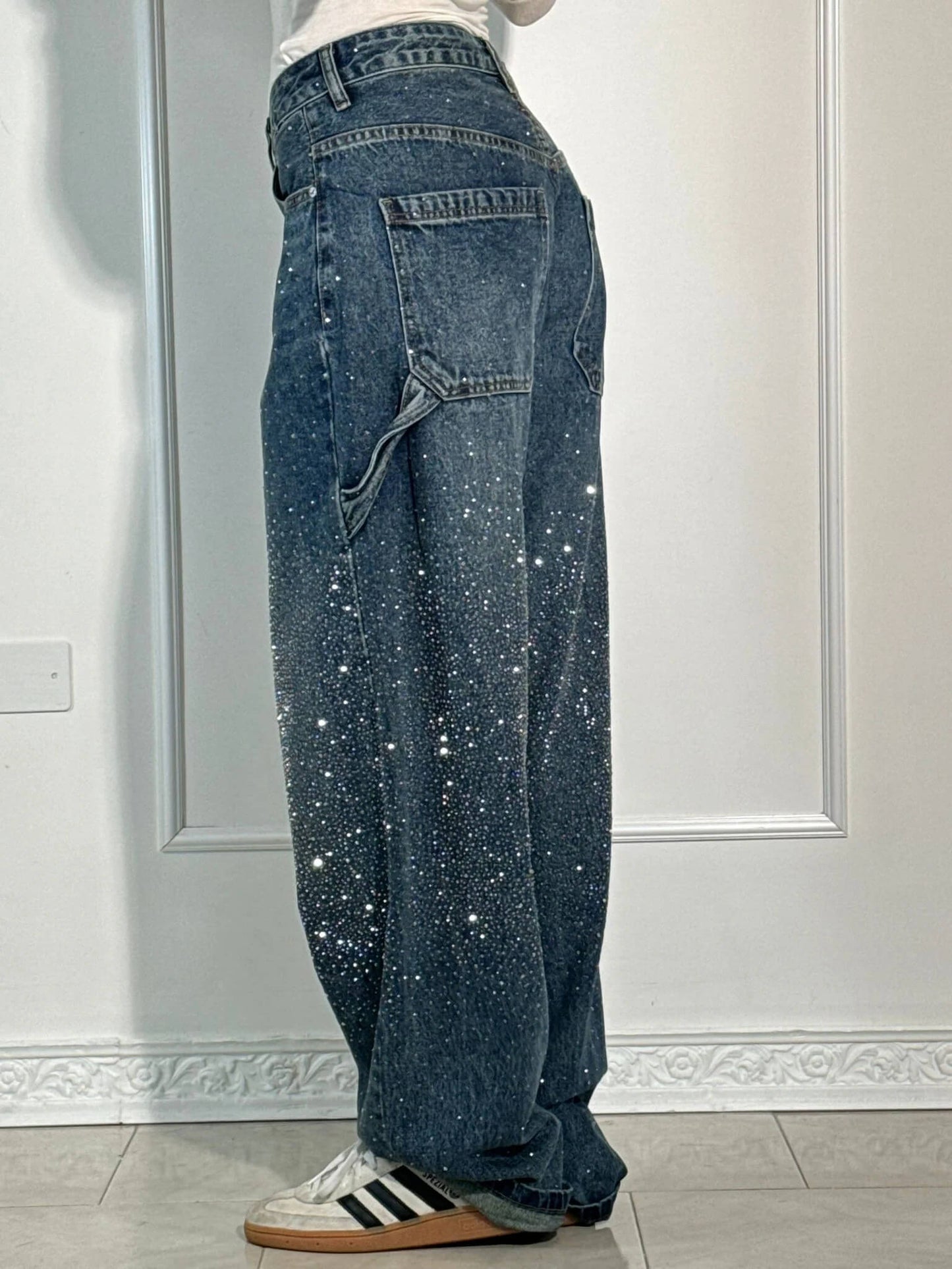 Gertrud - Stilfulde jeans med glitter