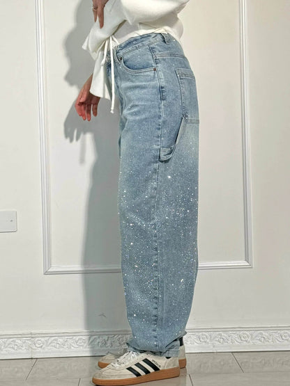 Gertrud - Stilfulde jeans med glitter