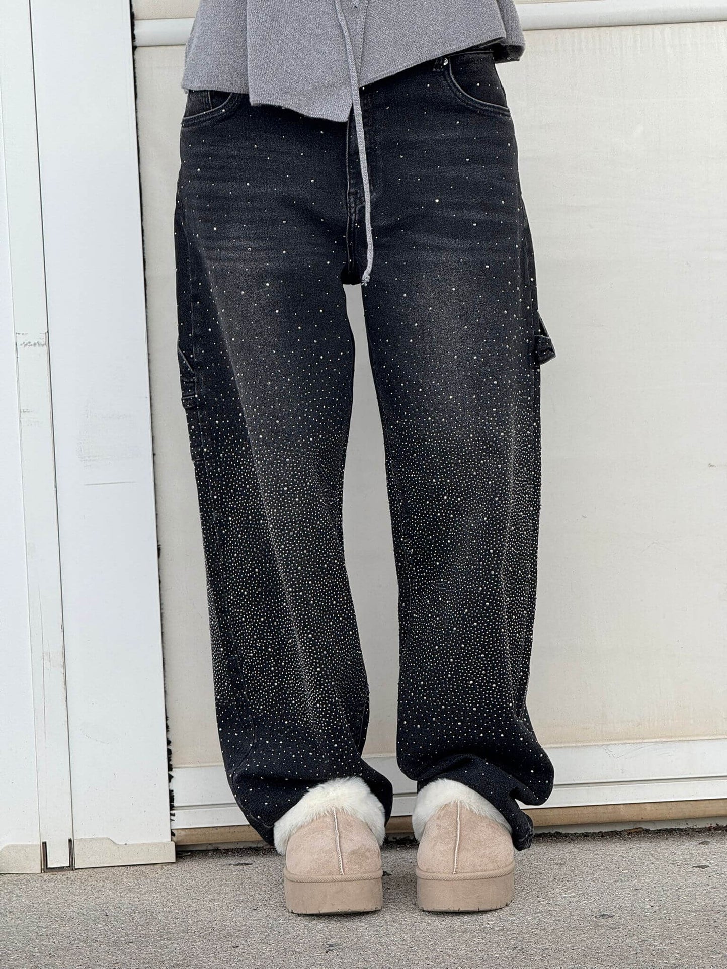 Gertrud - Stilfulde jeans med glitter