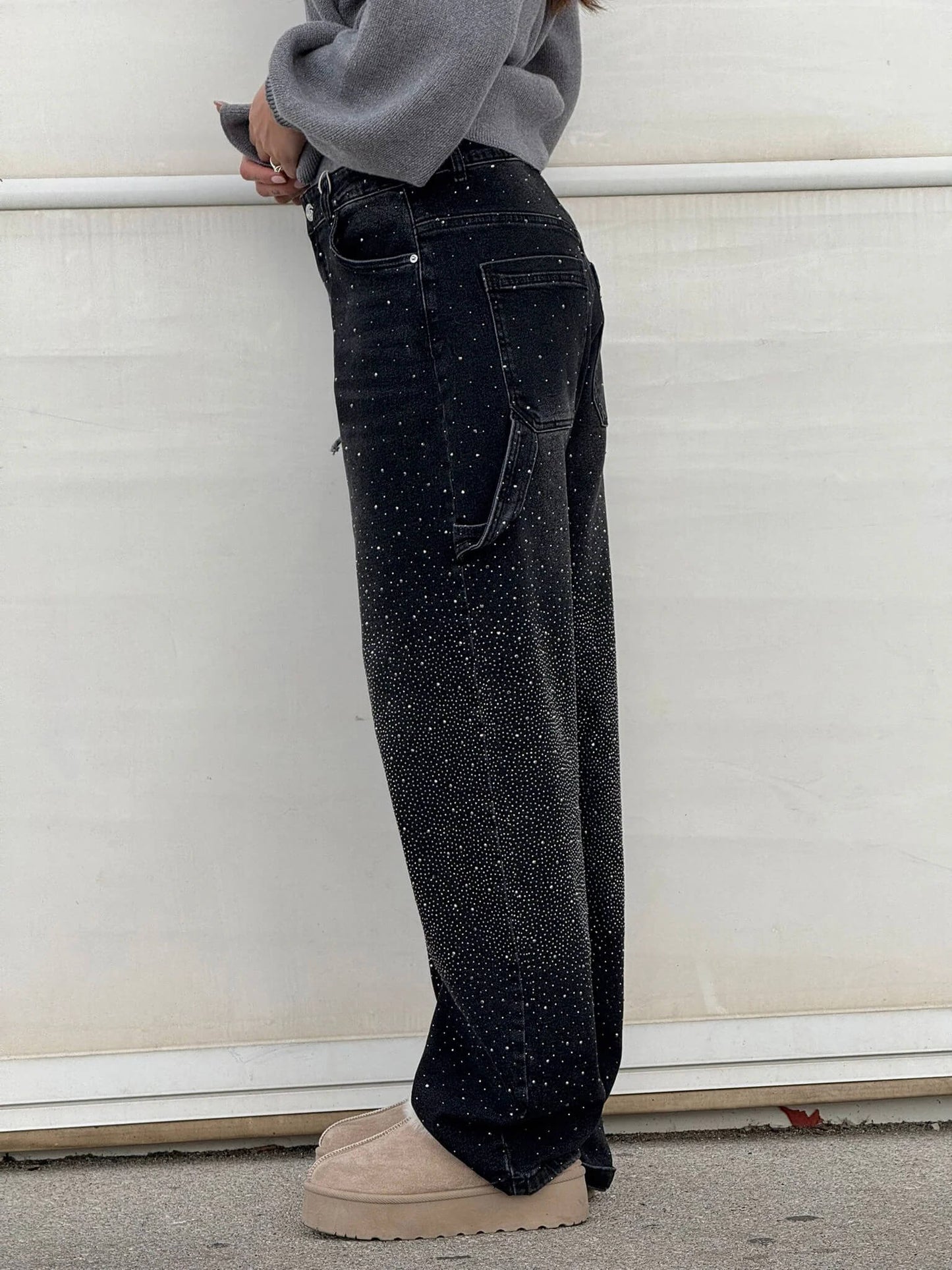 Gertrud - Stilfulde jeans med glitter