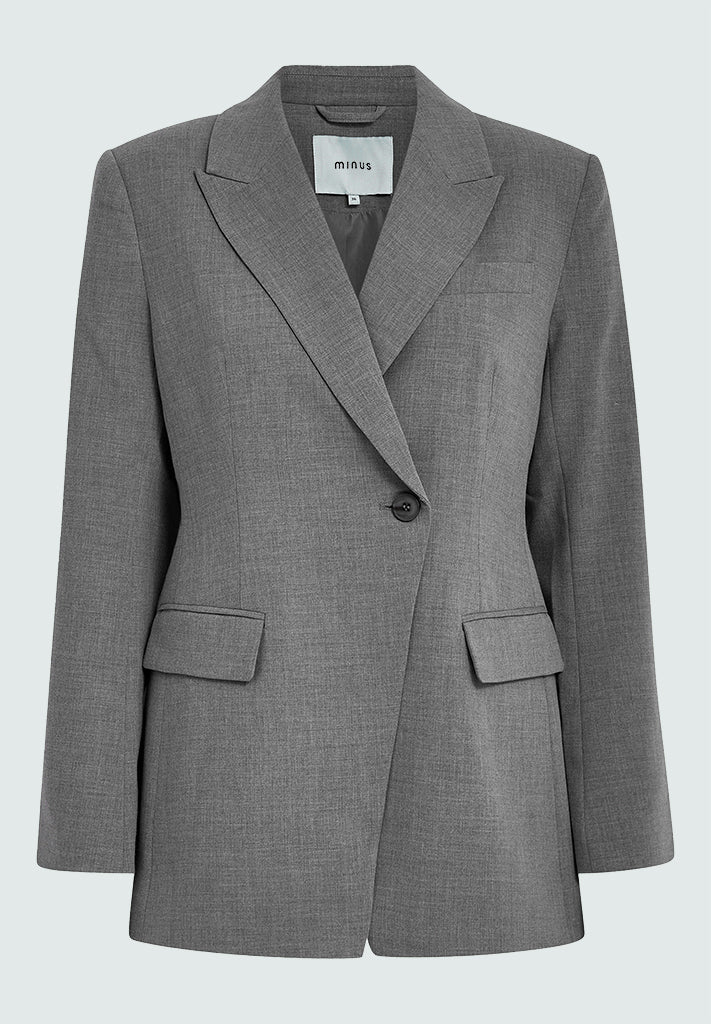 MSWelma Blazer - Light Grey Melange