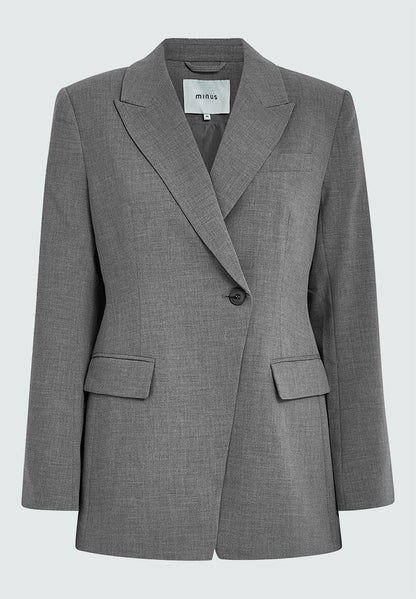 MSWelma Blazer - Light Grey Melange