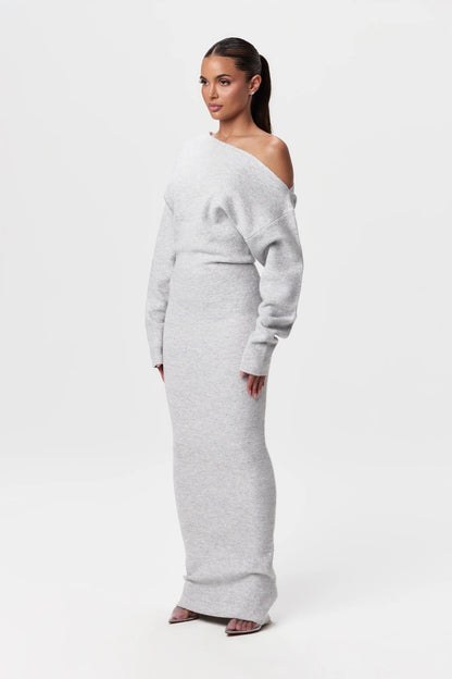 Lulu | Drop Shoulder Sweater Dress