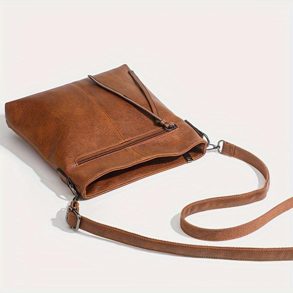 Lena | Retro crossbody taske Firkanet