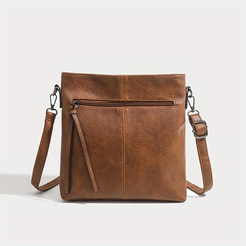 Lena | Retro crossbody taske Firkanet